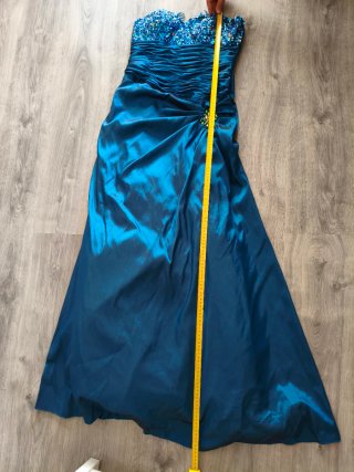 Vestido largo fiesta/gala azul
