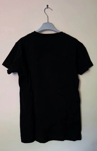 Boy London, T-shirt Nera Grafica Smiley
