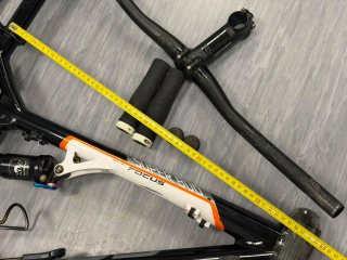 Cuadro Focus Super Bud  FISURADO Shimano y fox etc