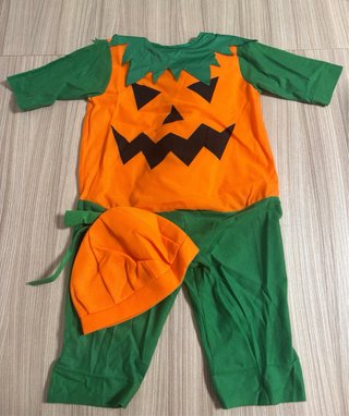 Disfraz Calabaza Bebé Kimokawaii Talla 12-24meses