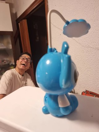 Figura Decorativa Stitch Azul