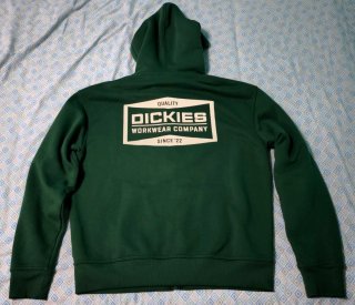 Chaqueta Dickies verde con capucha