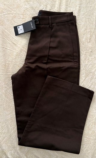 Pantalón vestir Massimo Dutti marrón T40