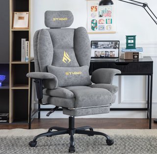 Silla gaming streaming Symino gris