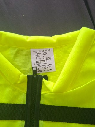 Chaleco Reflectante Multibolsillos Talla 2XL