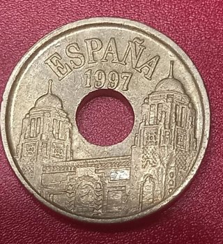 Moneda 25 Pesetas Melilla 1997