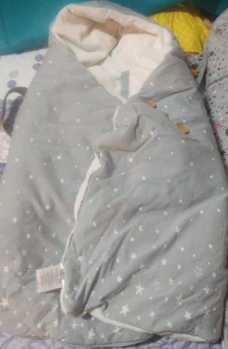 Saco invierno Tuc Tuc estrellas gris