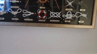 Cuadro decorativo náutico nudos marineros