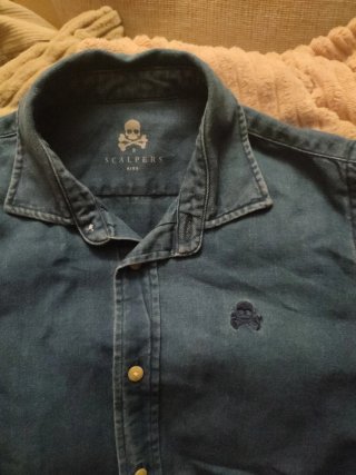 Camisa vaquera Scalpers Talla 8