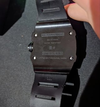 Reloj Richard Mille Negro