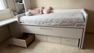 Dormitorio juvenil blanco