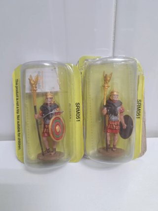 9 Figuras Del Prado Romanos/Medievales - 54mm
