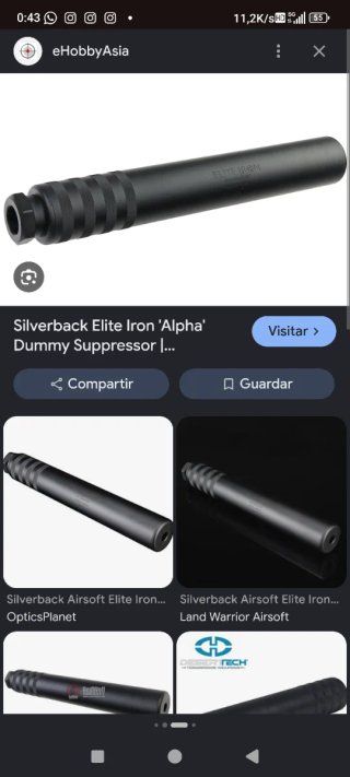 Silenciador Dummy Elite Iron Alpha