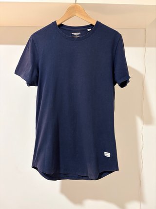 Camiseta azul hombre