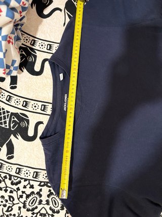 Camiseta azul hombre