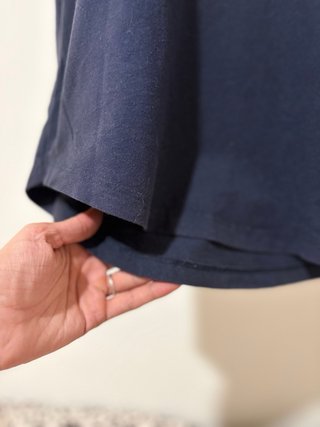 Camiseta azul hombre