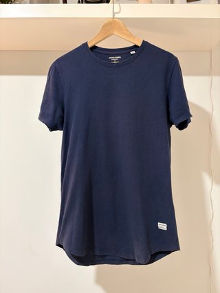 Camiseta azul hombre
