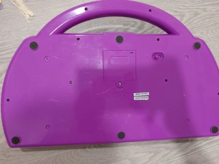 Piano Infantil Barbie Rosa y Morado