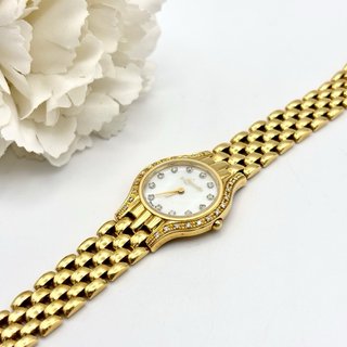Reloj Lanscotte de Oro 18kt con diamantes.