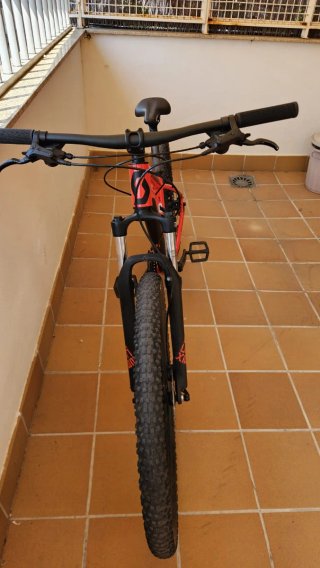 Bicicleta Scott 29 Roja