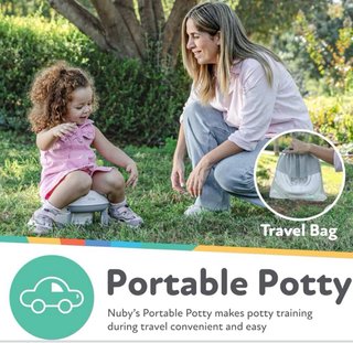 Orinal de viaje Nuby 2 en 1