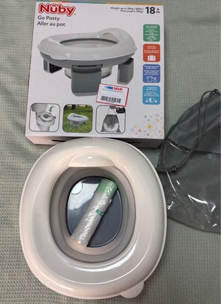 Orinal de viaje Nuby 2 en 1