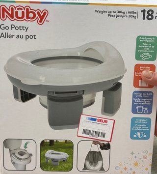 Orinal de viaje Nuby 2 en 1