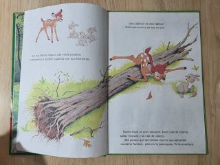 Clásico cuento Disney. Bambi. Salvat.