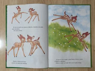Clásico cuento Disney. Bambi. Salvat.