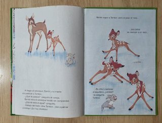 Clásico cuento Disney. Bambi. Salvat.