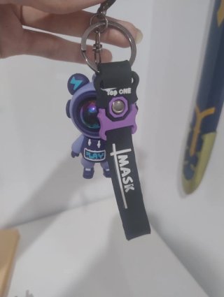 Llavero Astronauta Morado
