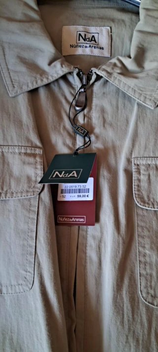 Chaqueta Núñez Arenas Talla 52 Beige