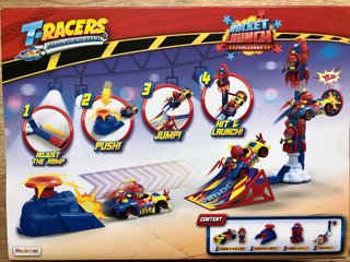 T-RACERS Rocket Launch – Lanzador con rampa