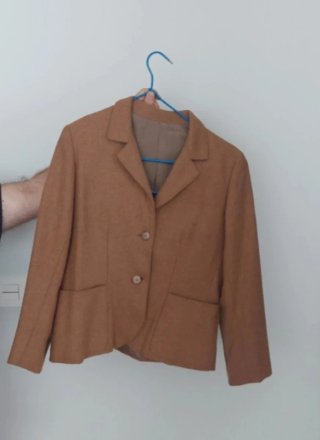Conjunto Chaqueta, Falda y Bufanda Cuadros