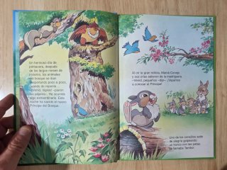 Clásico cuento Disney. "Bambi". Editorial Salvat.