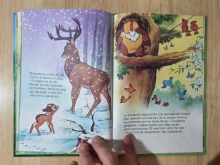 Clásico cuento Disney. "Bambi". Editorial Salvat.