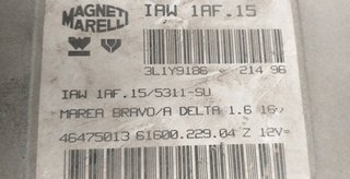 3l1y918621496 centralita fiat bravo (182) * 132357
