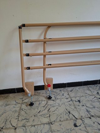 Barandillas abatibles para cama (4 barras)