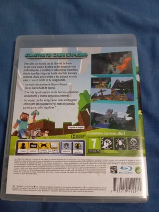 Minecraft PS3 Edición PlayStation 3 con manual