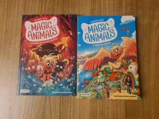 Libros Magic Animals y Anna Kadabra