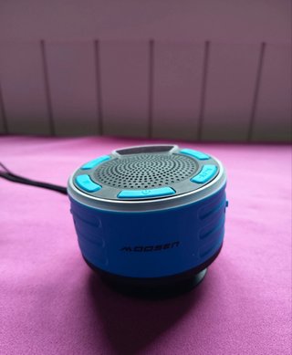 Altavoz ducha impermeable con ventosa