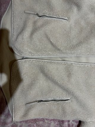 Chaqueta borrego beige