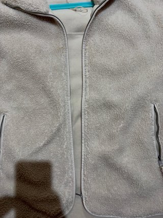 Chaqueta borrego beige