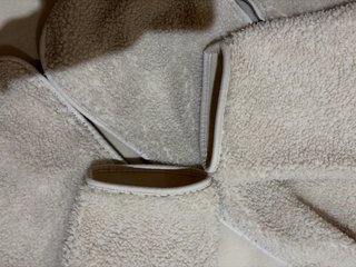 Chaqueta borrego beige