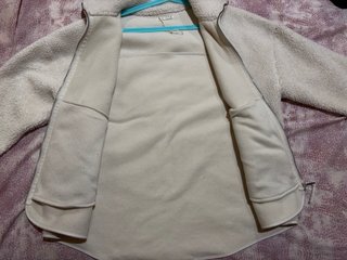 Chaqueta borrego beige