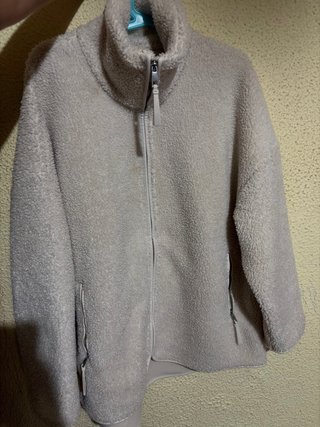 Chaqueta borrego beige