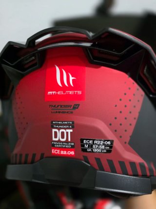 Casco MT Thunder 4 SV Luminence D5 Matt