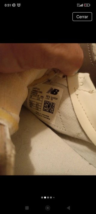Zapatillas New Balance Beige y Marrón