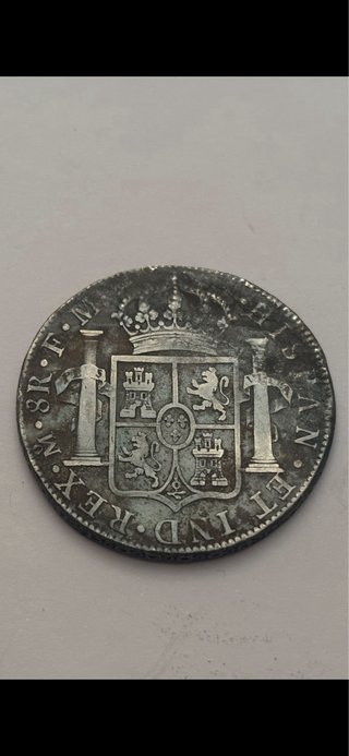 8 Reales 1775 (BC+/MBC-) México Carlos III