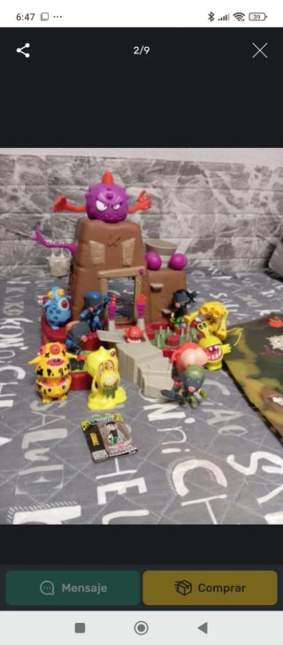 Mutant Busters Cuartel General + Figuras